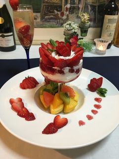*・チアシードヨーグルトいちごパフェ。*-レシピのメイン写真