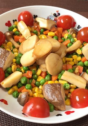 エリンギとミックスベジのバター醤油煮-レシピのメイン写真