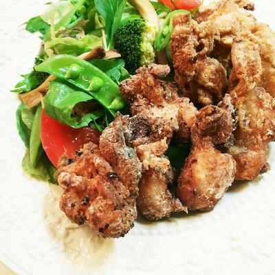 唐揚げ 昭和産業 レンジでチンから揚げ粉しょうが醤油80g（昭和産業）の