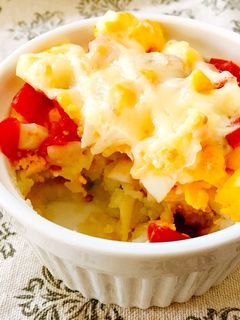 ポテトサラダグラタン-レシピのメイン写真