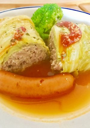 ロールキャベツDE糖質制限(6.2g)-レシピのメイン写真