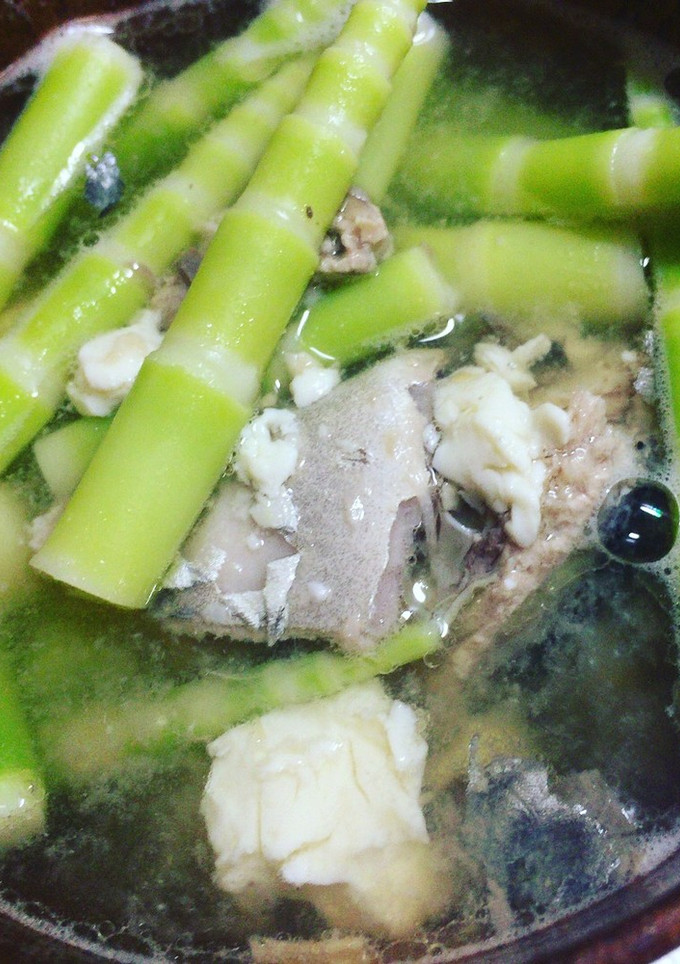 たけのこと鯖の缶詰のみそ汁-レシピのメイン写真