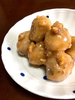 里芋のくるみ味噌和え-レシピのメイン写真