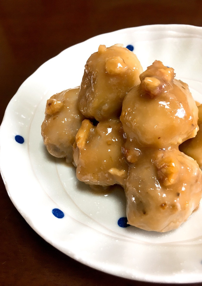 里芋のくるみ味噌和え-レシピのメイン写真
