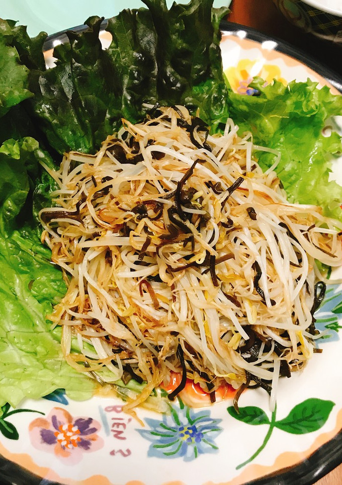 彼でもできる♪胡麻油香る簡単もやし炒め-レシピのメイン写真