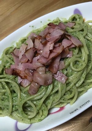 ほうれん草のクリームパスタ♡Amway-レシピのメイン写真
