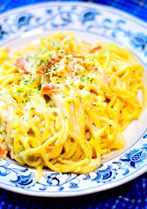 超濃厚❣️牛乳と米粉のクリームパスタ✨-レシピのメイン写真