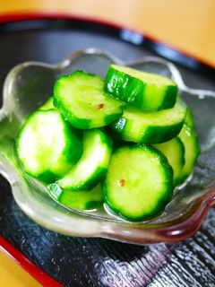 梅こぶ茶で簡単!きゅうりの浅漬け-レシピのメイン写真