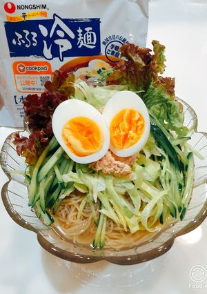 お手軽ツナサラダ冷麺-レシピのメイン写真