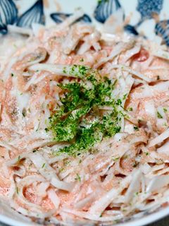 明太子大根サラダ-レシピのメイン写真