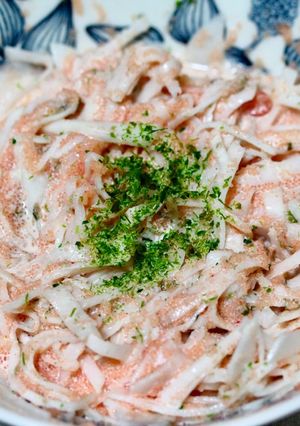 明太子大根サラダ-レシピのメイン写真