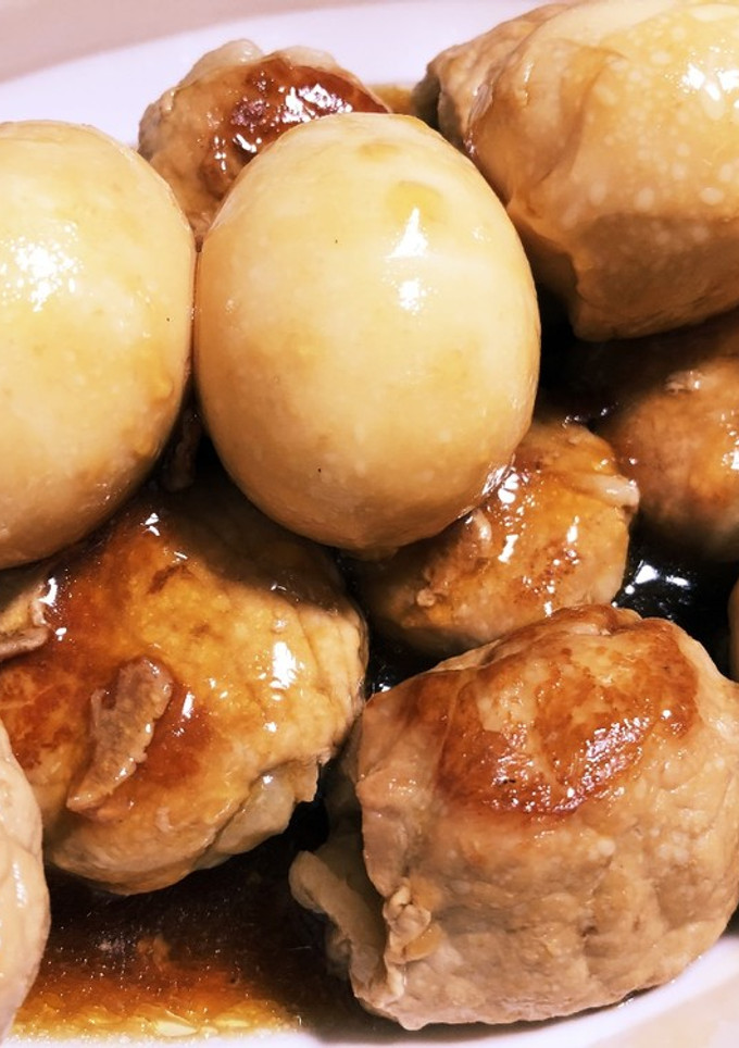 肉巻き茄子の煮物-レシピのメイン写真