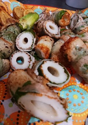 竹輪の豚肉しそ巻き-レシピのメイン写真