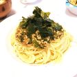 納豆めかぶパスタ