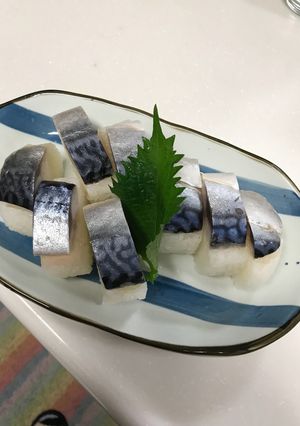 しめ鯖で鯖寿司-レシピのメイン写真