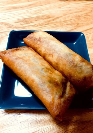 ごま油でコク増し春巻き-レシピのメイン写真