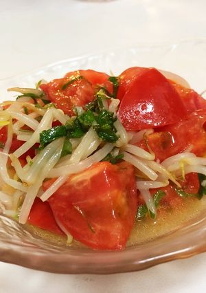もやしとトマトの夏ナムル-レシピのメイン写真