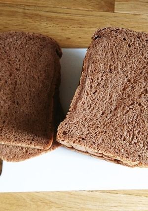 ＊HB使用～ホエーで、ココア食パン～＊-レシピのメイン写真