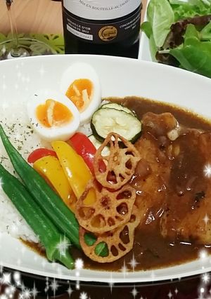 豚バラブロックごろごろカレー-レシピのメイン写真