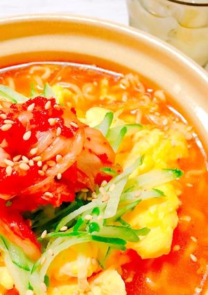 美味しさ際立つ辛ラーメン♡-レシピのメイン写真