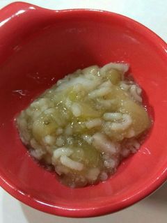 離乳食後期、完了期 白身魚と茄子の出汁煮-レシピのメイン写真