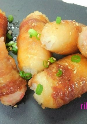 一口肉巻きおにぎり-レシピのメイン写真
