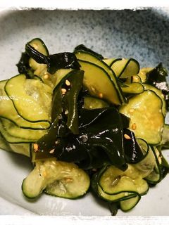 きゅうりとわかめの酢みそ和え-レシピのメイン写真