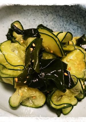 きゅうりとわかめの酢みそ和え-レシピのメイン写真