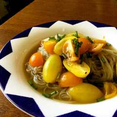 รูปของ 柚子胡椒で味わうふるる冷麺