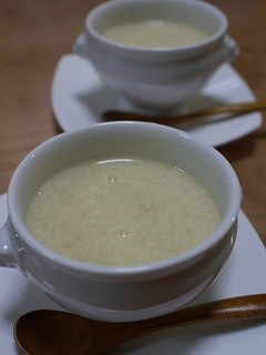新じゃがと新玉葱の豆乳スープ -レシピのメイン写真