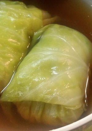 ごま油香るロールキャベツ-レシピのメイン写真