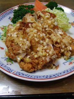 揚げ鶏のさっぱりねぎソース-レシピのメイン写真