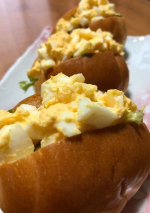 簡単！美味しい♪たまごパン-レシピのメイン写真