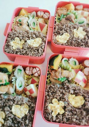 そぼろ★女子高生お弁当-レシピのメイン写真