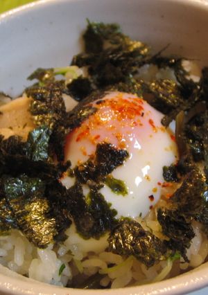 茹で汁で炊く★茹で豚・温玉のせご飯-レシピのメイン写真