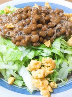 納豆サラダ冷麺-レシピのメイン写真
