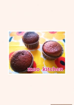簡単、バナナのカップケーキ-レシピのメイン写真