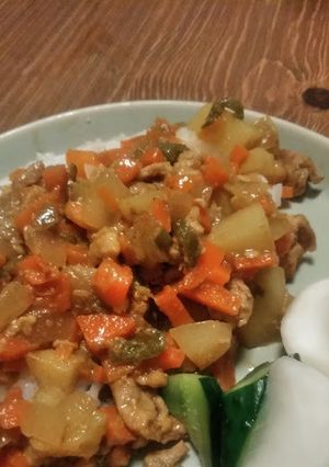 ごま香るチャイナドライカレー-レシピのメイン写真