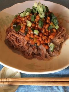 納豆まみれ☆旨辛冷麺-レシピのメイン写真