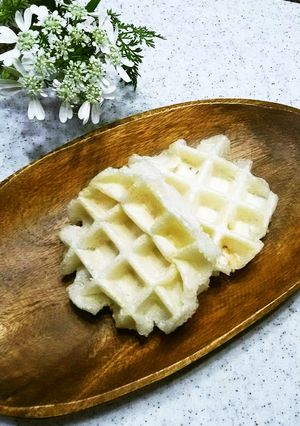 ☆もちもちワッフル?モッフル☆-レシピのメイン写真