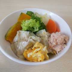 รูปของ 朝食に！簡単☆温サラダ