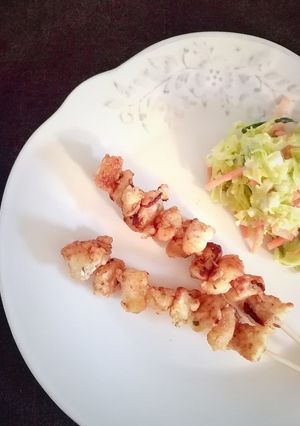 高野豆腐の焼き鳥風-レシピのメイン写真