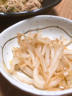 レンジで簡単!もやしのナムル-レシピのメイン写真