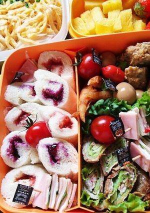 2018運動会お弁当☆そうめん｡おにぎり-レシピのメイン写真