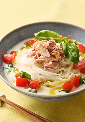 イタリアン豆乳みそ素麺-レシピのメイン写真