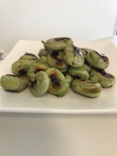 水っぽくならないよ。焼きそら豆-レシピのメイン写真