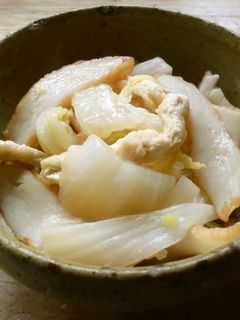 白菜・油揚げ・さつま揚げのサッと煮♪-レシピのメイン写真