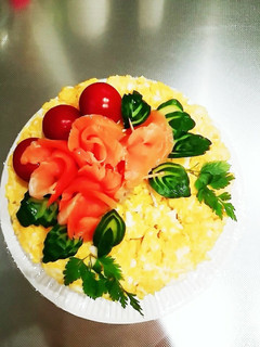 お寿司ケーキ-レシピのメイン写真
