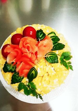 お寿司ケーキ-レシピのメイン写真