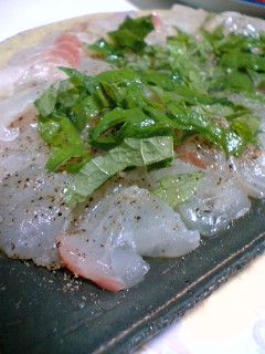 ゆずで真鯛のカルパッチョ-レシピのメイン写真